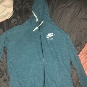 Only worn one time  Nike  zip up jacket with hood